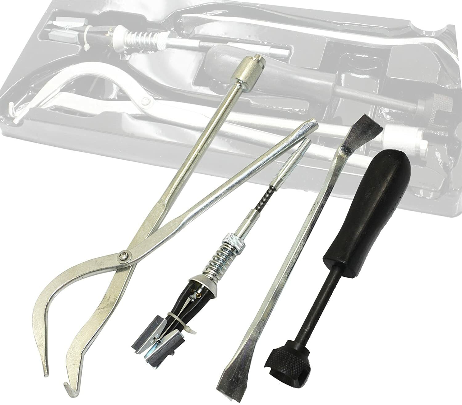 4Pc Drum Brake Automotive Repair Set Complete Assorted Removal Replacement Kit