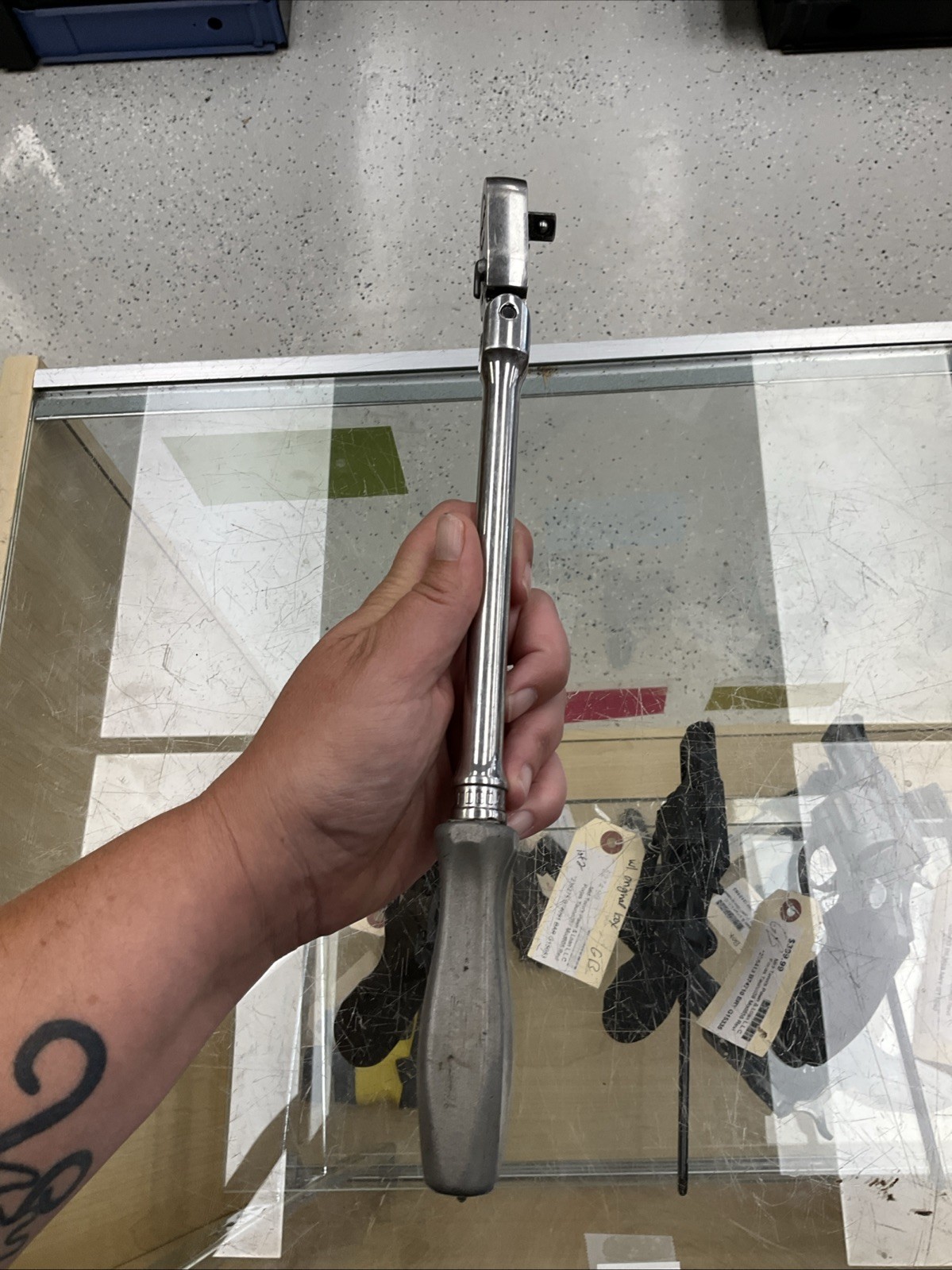 Snap-on™ 3/8″ drive FHLD80A Hard Handled Ratchet Unused 240134