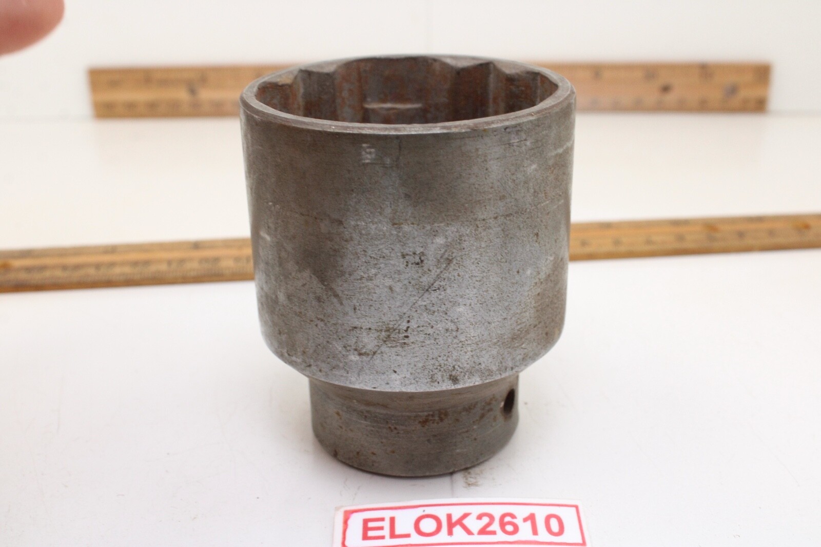 Bonney R60 1-7/8in 3/4” Drive 12 Point SAE Chrome Standard Socket USA