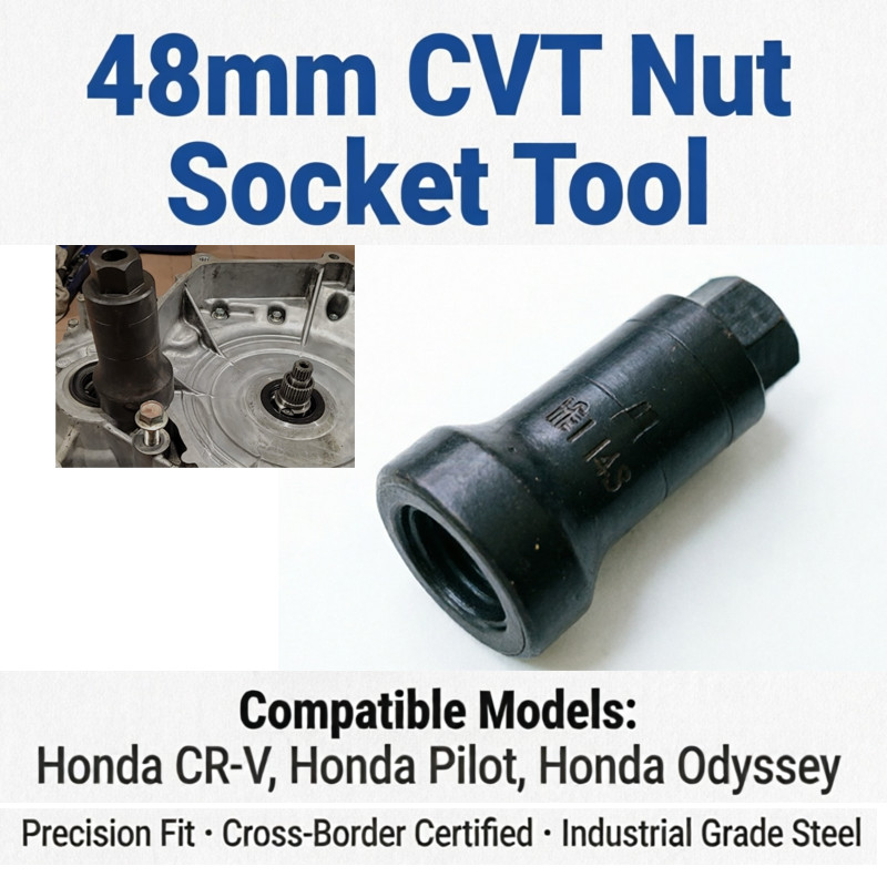 48mm Nut Socket Tool CVT Transmission Cap Nut Wrench Tool for Honda CR-V HR-V