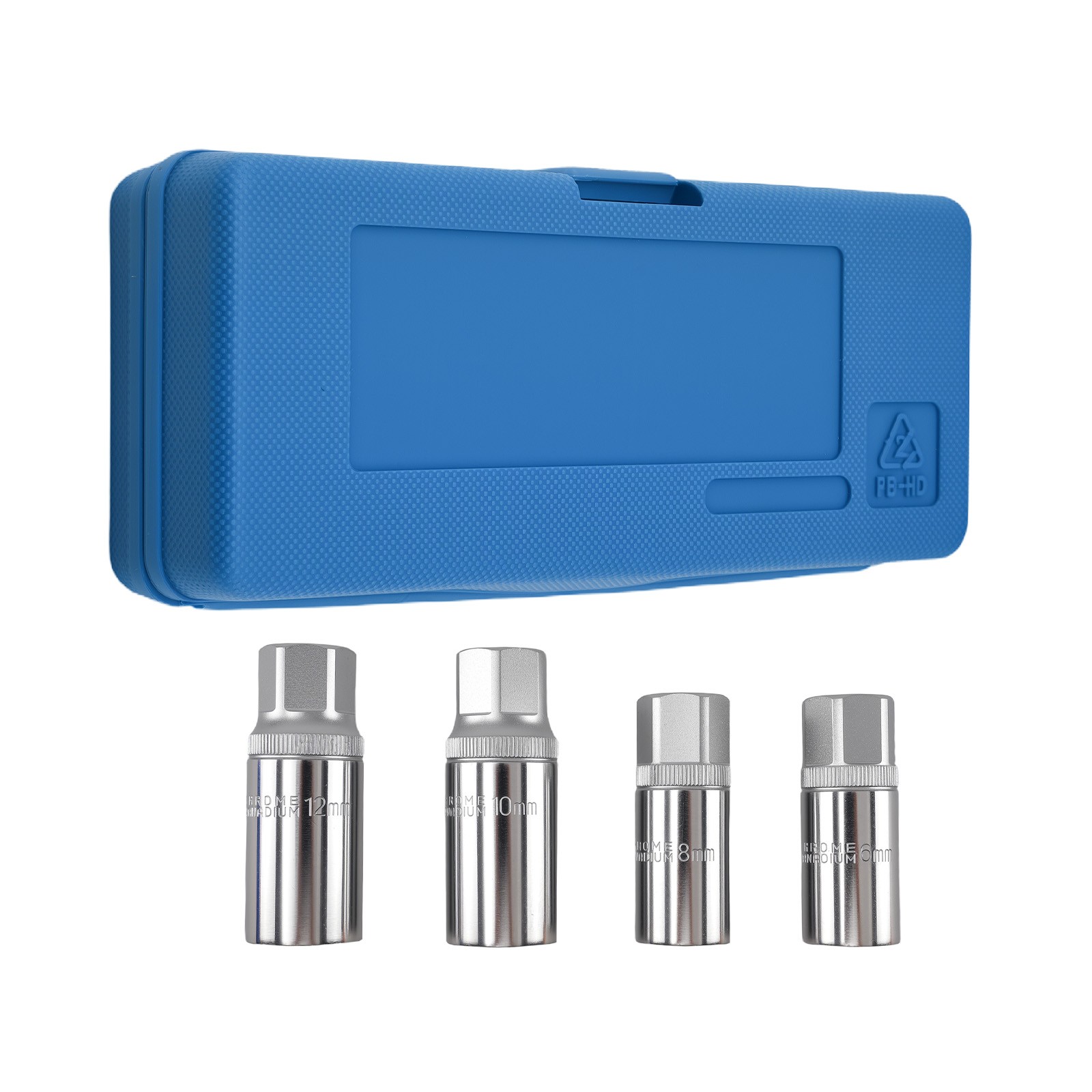 4pcs Socket Stud Tool 4pc Set, Stud Remover and Installer for 6 8 10 12mm New
