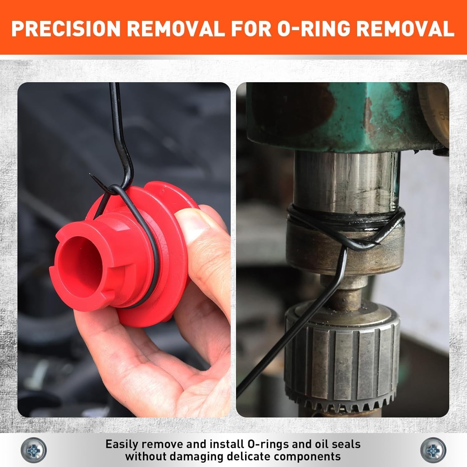 Professional 8-Piece Hook and Pick Set – Rust-Resistant Solutions for Car Repair