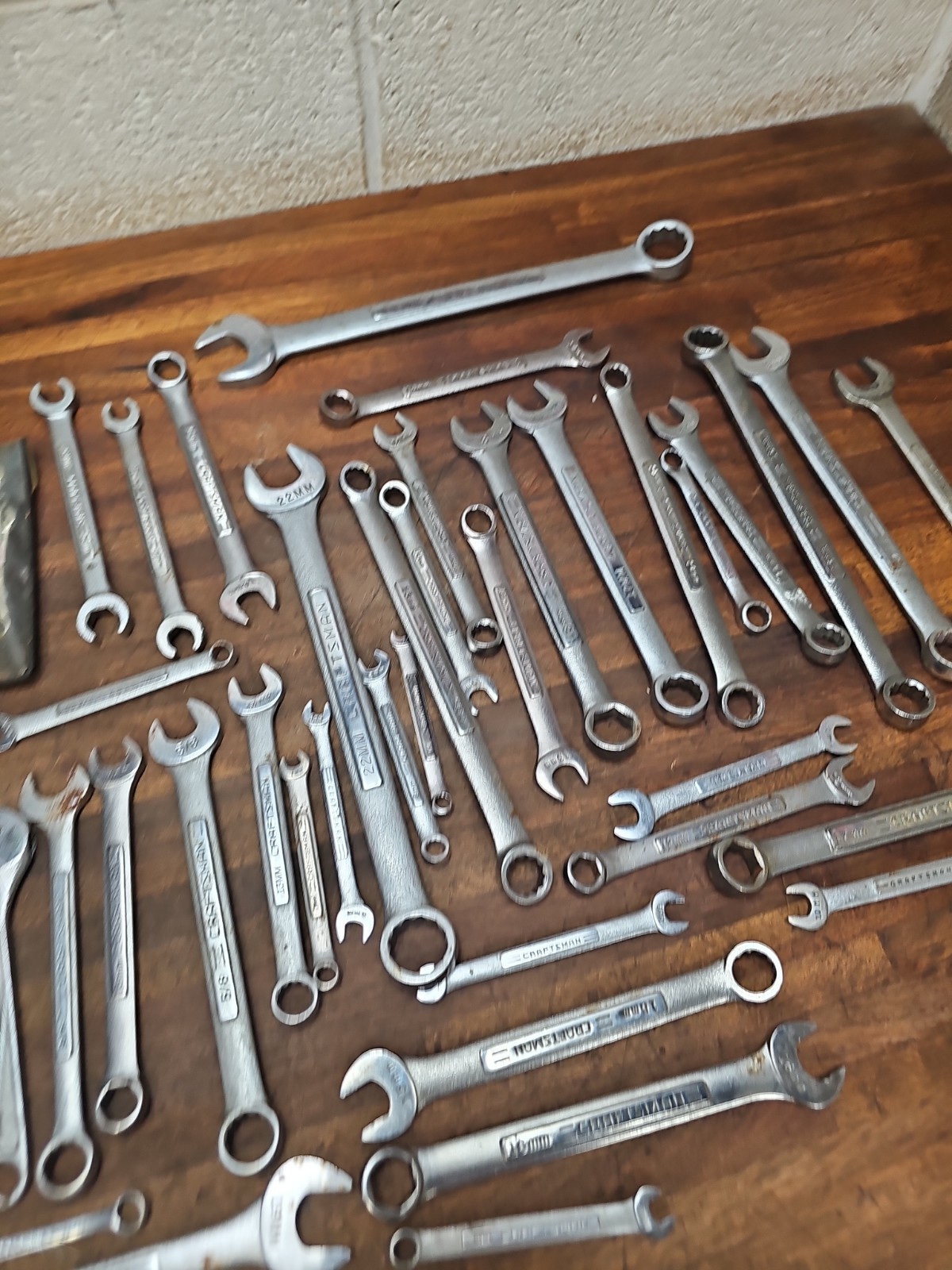 PP15- 50 Vintage USA CRAFTSMAN Wrenches – Assorted SAE & Metric –