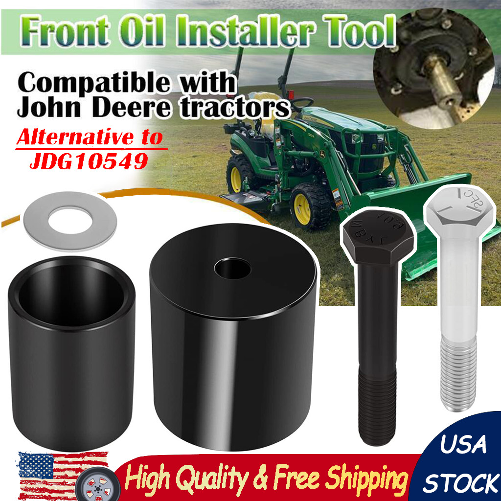 For John Deere Servicegard JDG10549 Crankshaft Front Oil Seal Installer Tool Set
