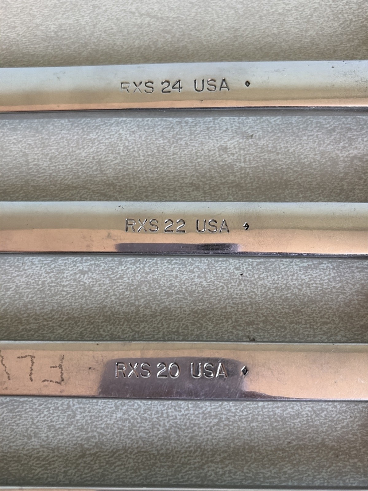 Snap On Tools Line Wrench 7 Piece Set SAE 5/16-3/4