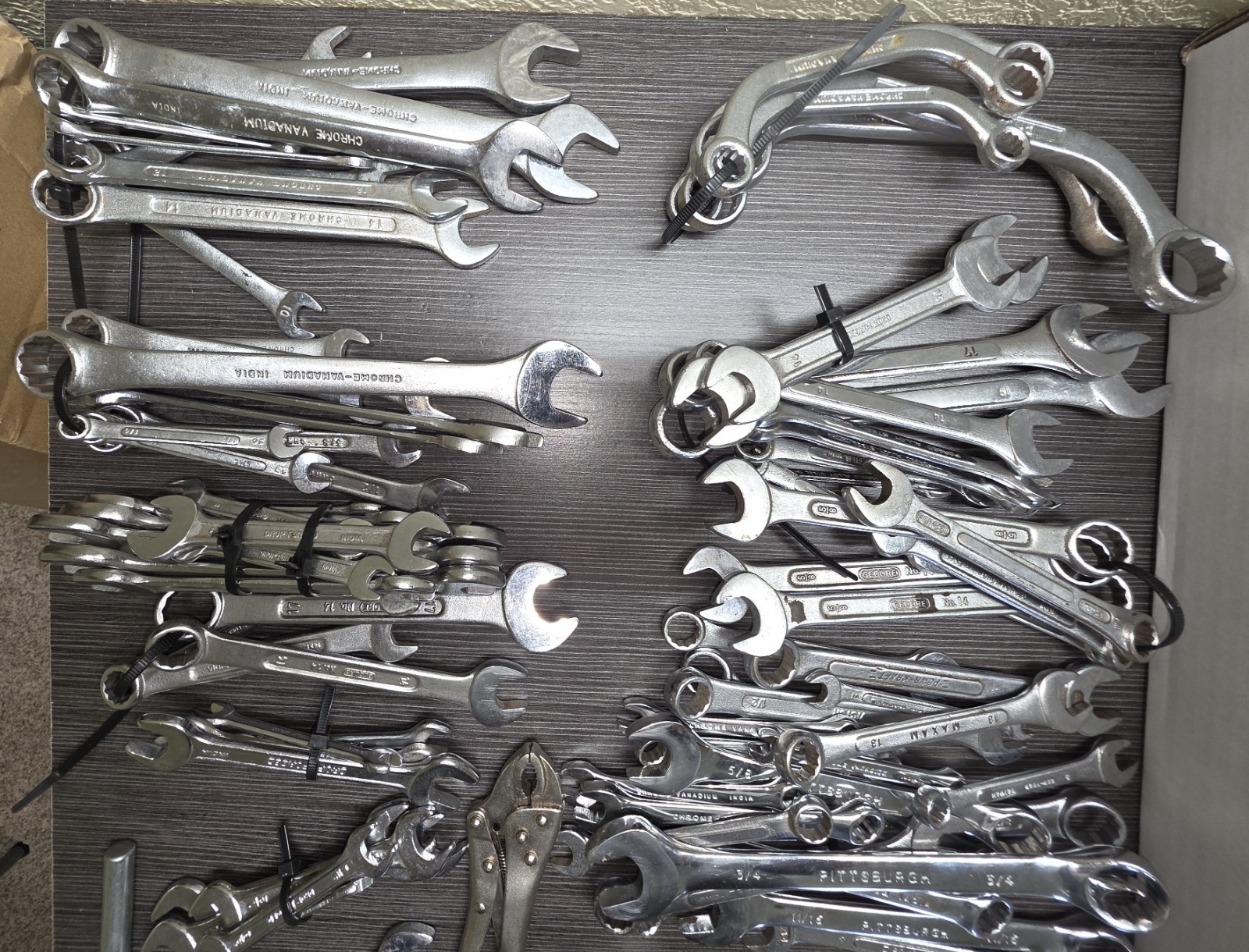 Lot of Misc Sockets, Ratchets, Extensions and Wrench’s – Sets are not complete