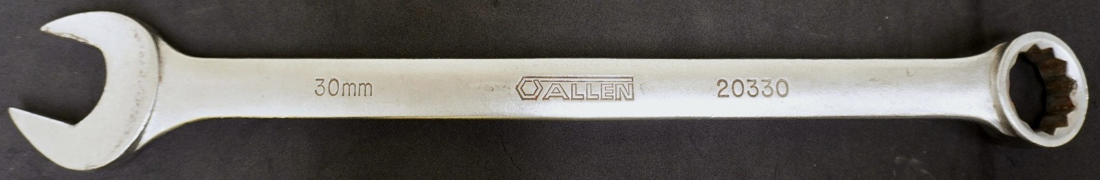 Allen 30mm 12 Pt Combination Wrench 20330 Metric – Made in U.S.A.