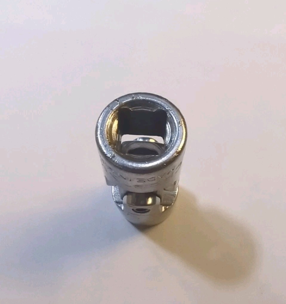Craftsman 43271 V 12mm 3/8″ Drive 6 Point Chrome Swivel Universal Socket USA