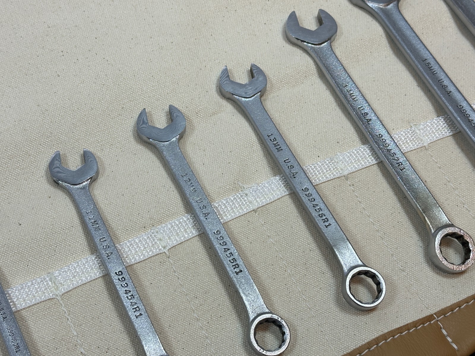 🇺🇸 International Harvester IH USA 9pc Metric 9mm-19mm Combination Wrench Set