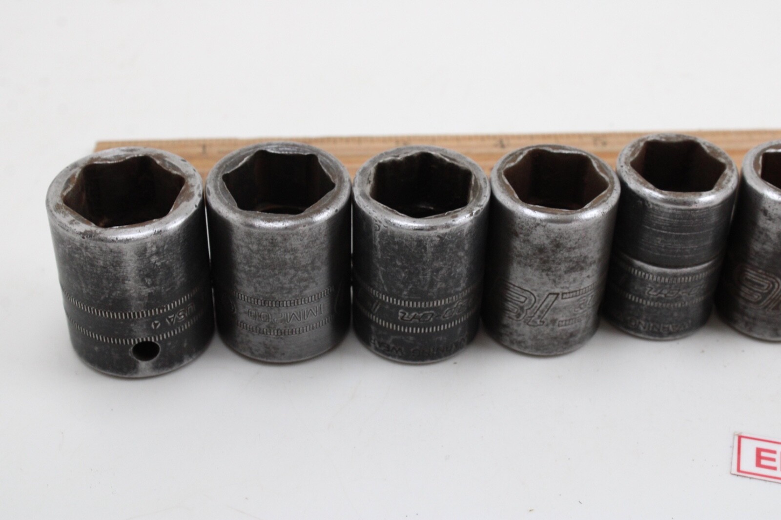 Snap-On IMM100-IMM210 1/2″ Drive 6 Point Metric Black Oxide Impact Socket Set US