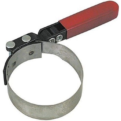 Lisle 53250 Large Swivel Grip Oil Filter Wrench, 4-1/8 to 4-1/2 Inch, Stainless