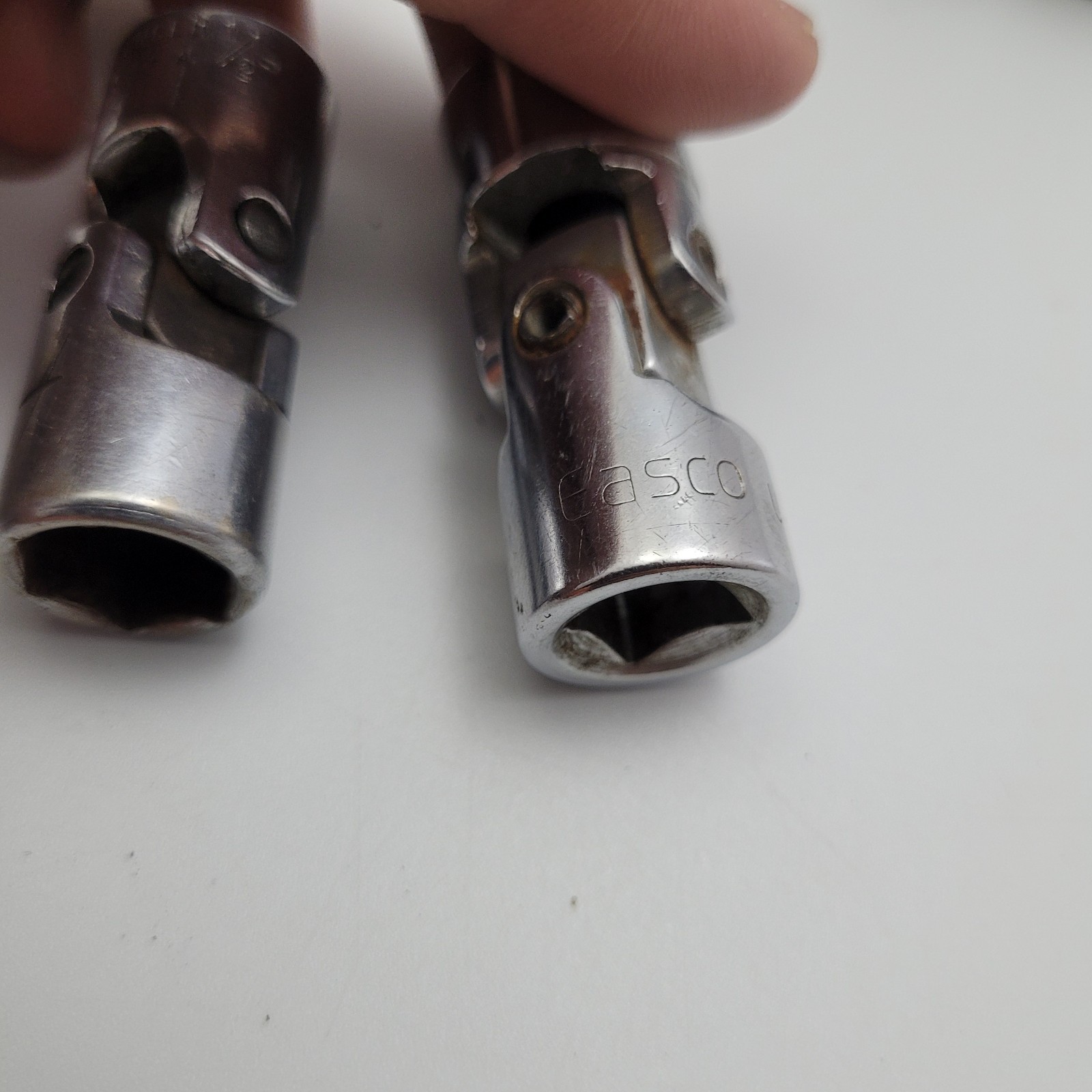 Vintage Craftsman Challenger Easco Swivel Socket 11pc Mixed Lot 3/8″ Drive USA