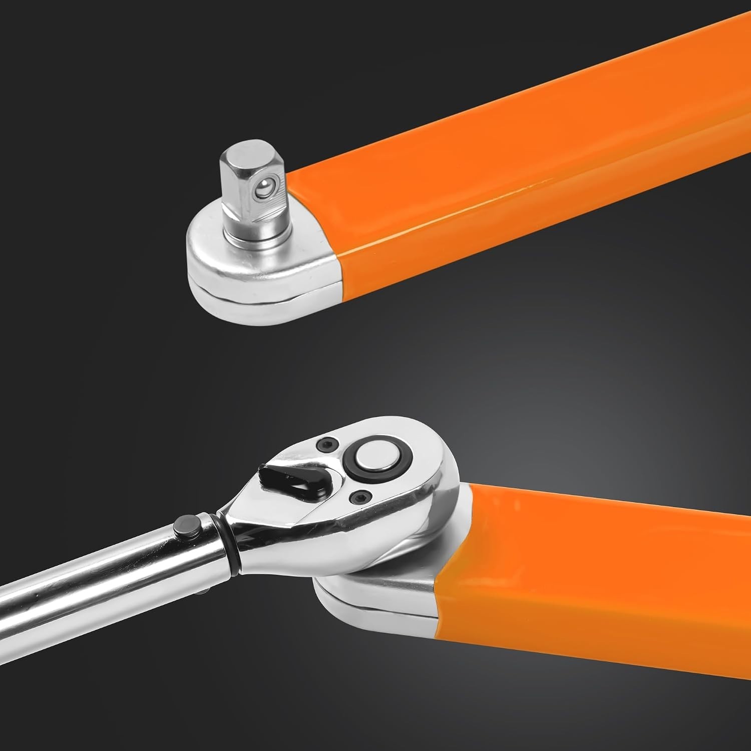Offset Extension Wrench, Impact Ready Wrench Extender, with 1/2″, 1/4″ and 3/…