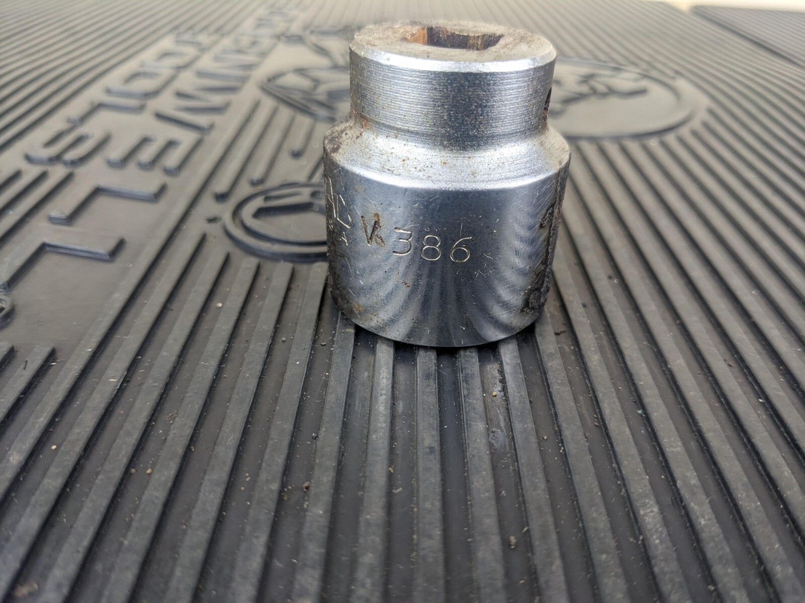 #bc498 Mac Tools USA 1-3/16″ 6 Point 1/2″ Drive Shallow Chrome Socket V386