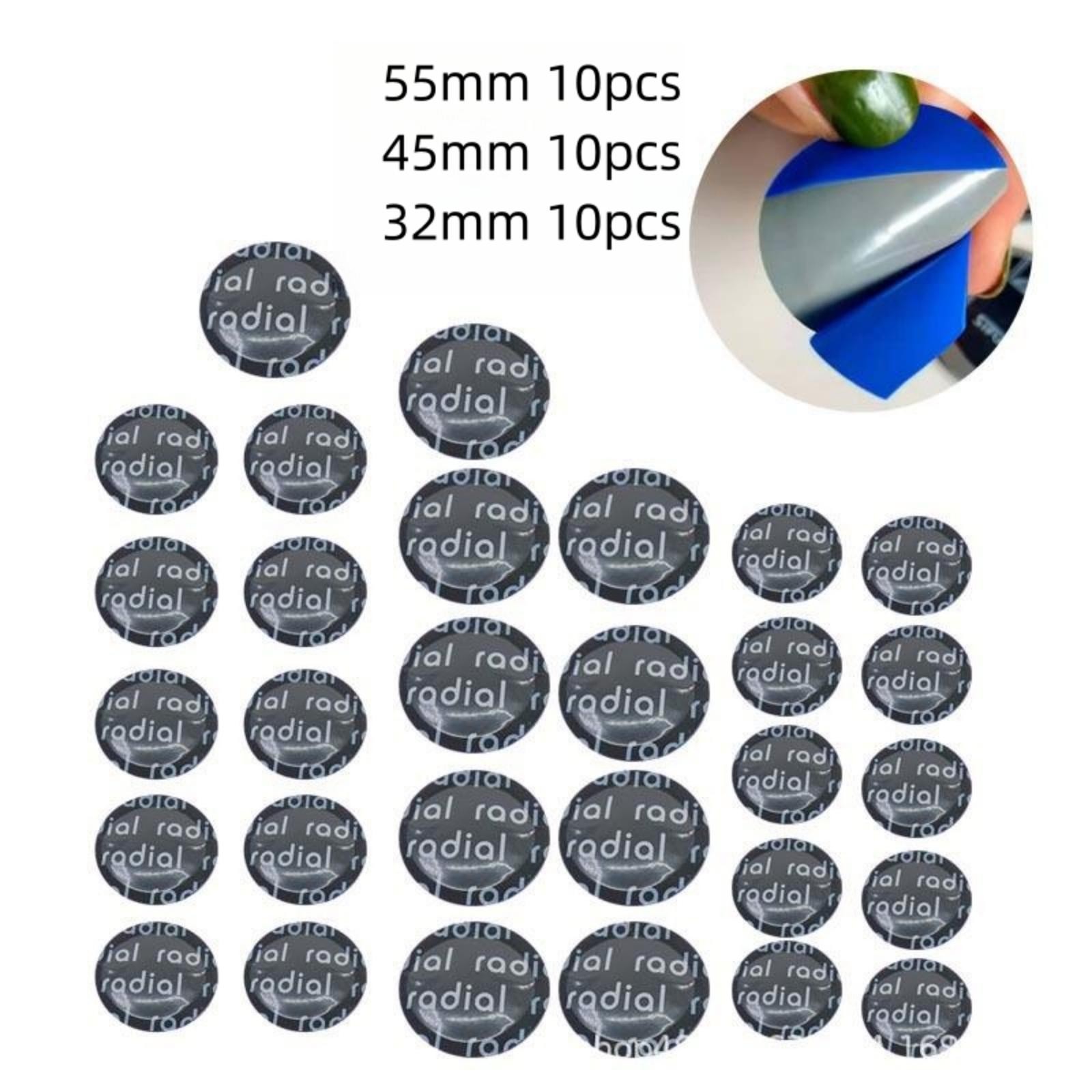 Universal Vehicle Tire Repair Compaction Roller Rubber Patch Repair Tool 30Pcs