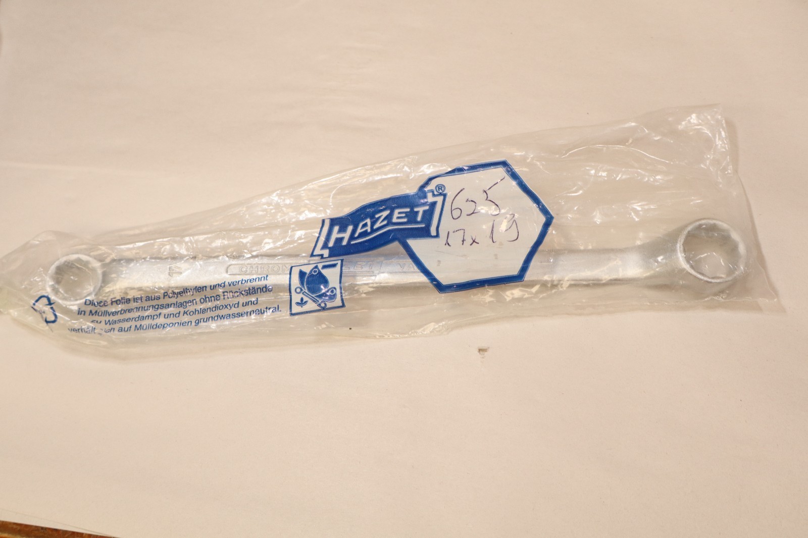 Hazet Germany BOX End Wrench Type 625 Size 14mm x 15mm