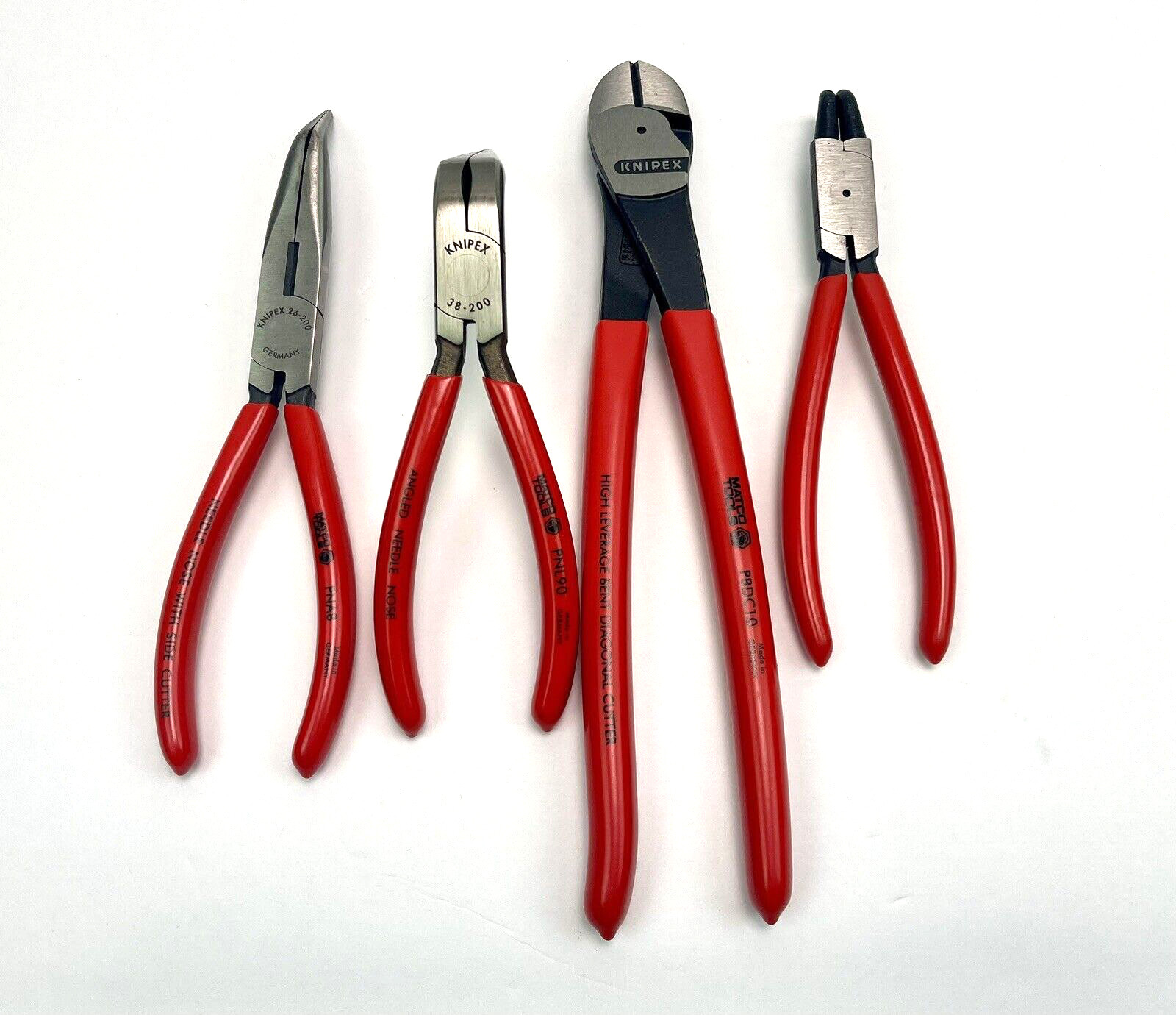 4 Matco Tools Knipex Angled Needle Nose Snap Ring Bent Diagonal Cutter Pliers S