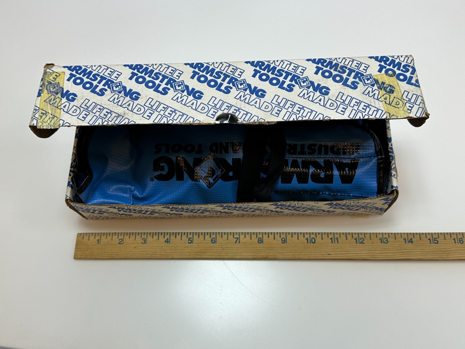 NOS Armstrong Tools USA 54-655 7pc Metric 7mm-21mm Offset Ratcheting Wrench Set
