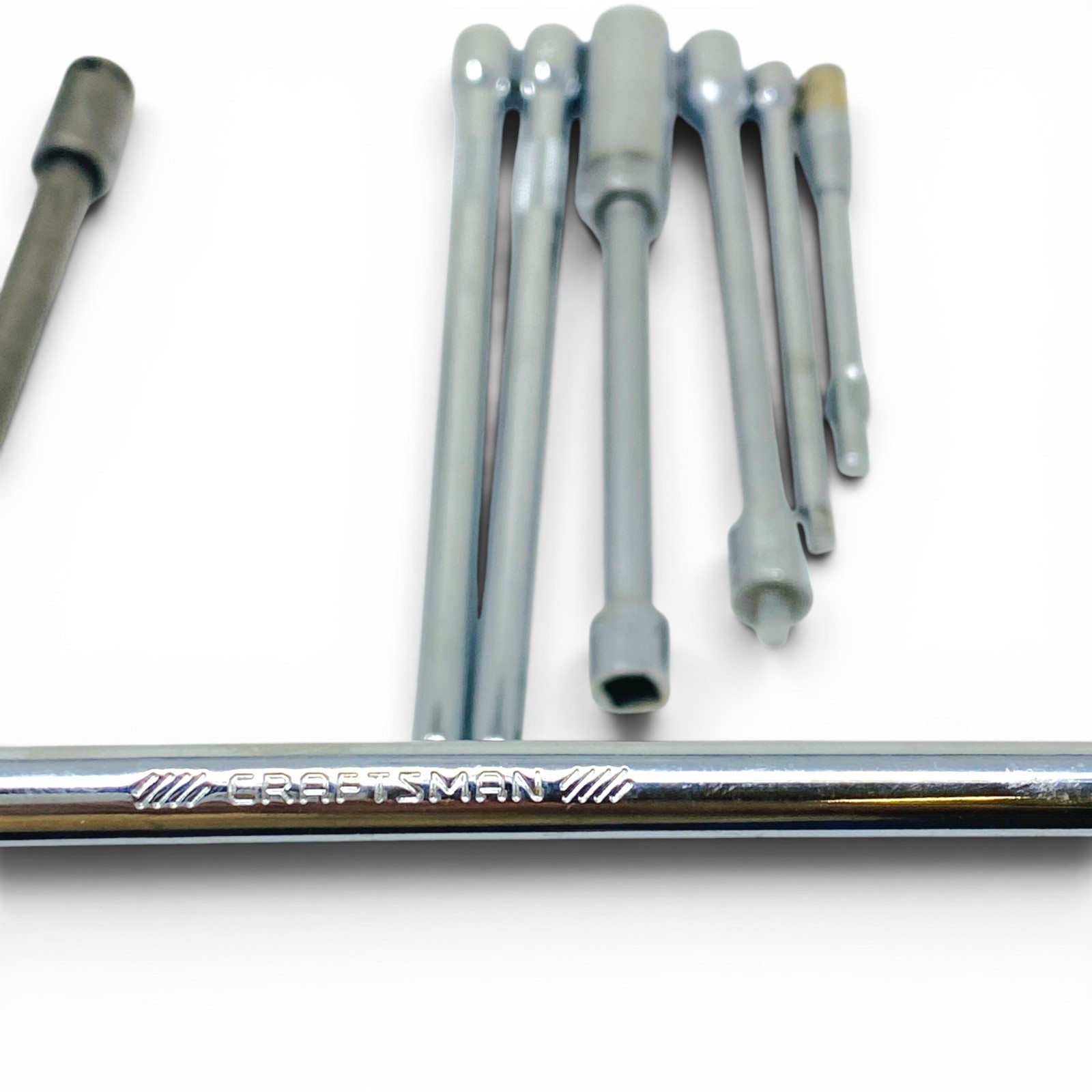 Craftsman, Apex, Challenger USA Mixed Brand Socket Extension Lot, 8 pc Set
