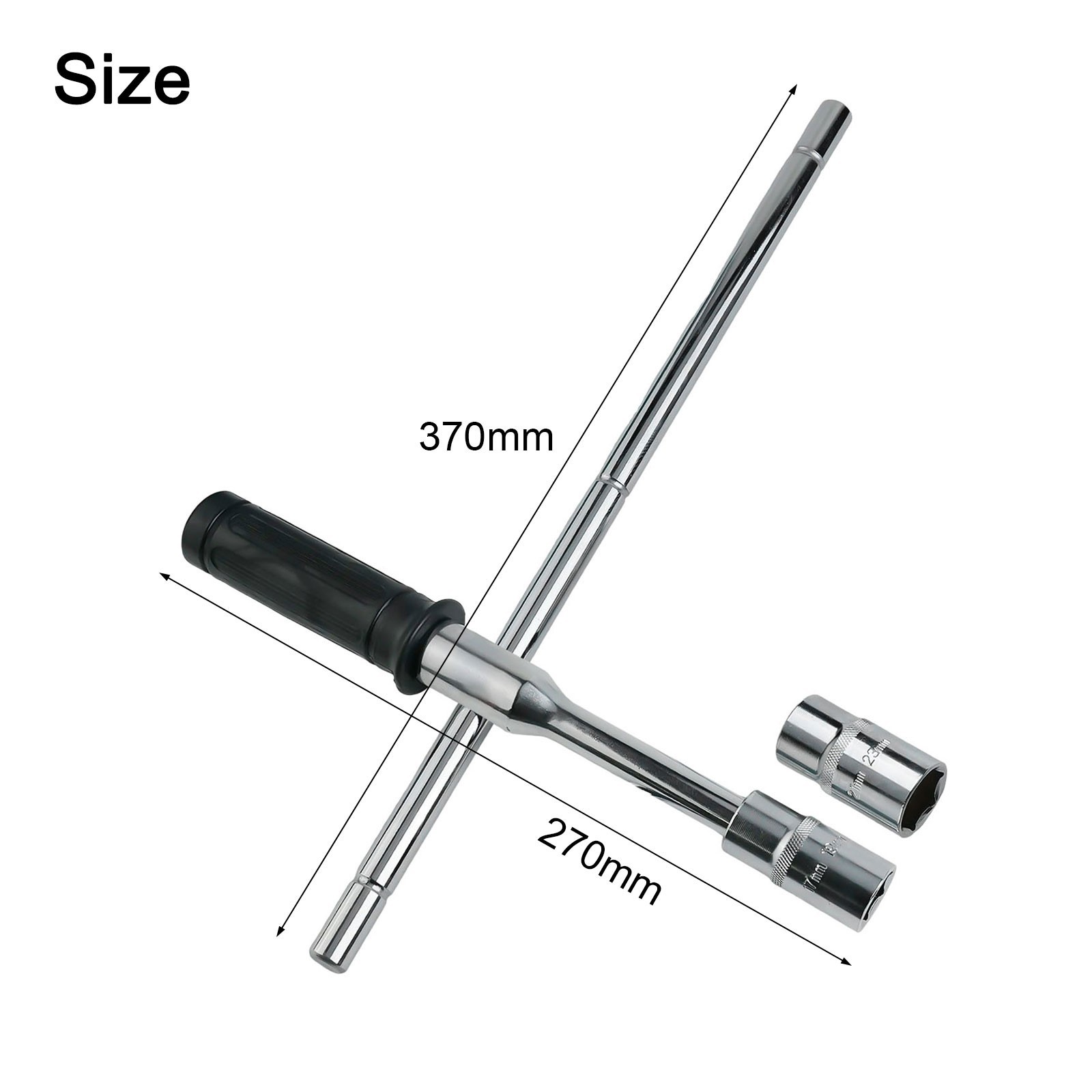 Practical Auto Tire Wrench Set with Multiple Sizes to Fit Most Vehicle Needs