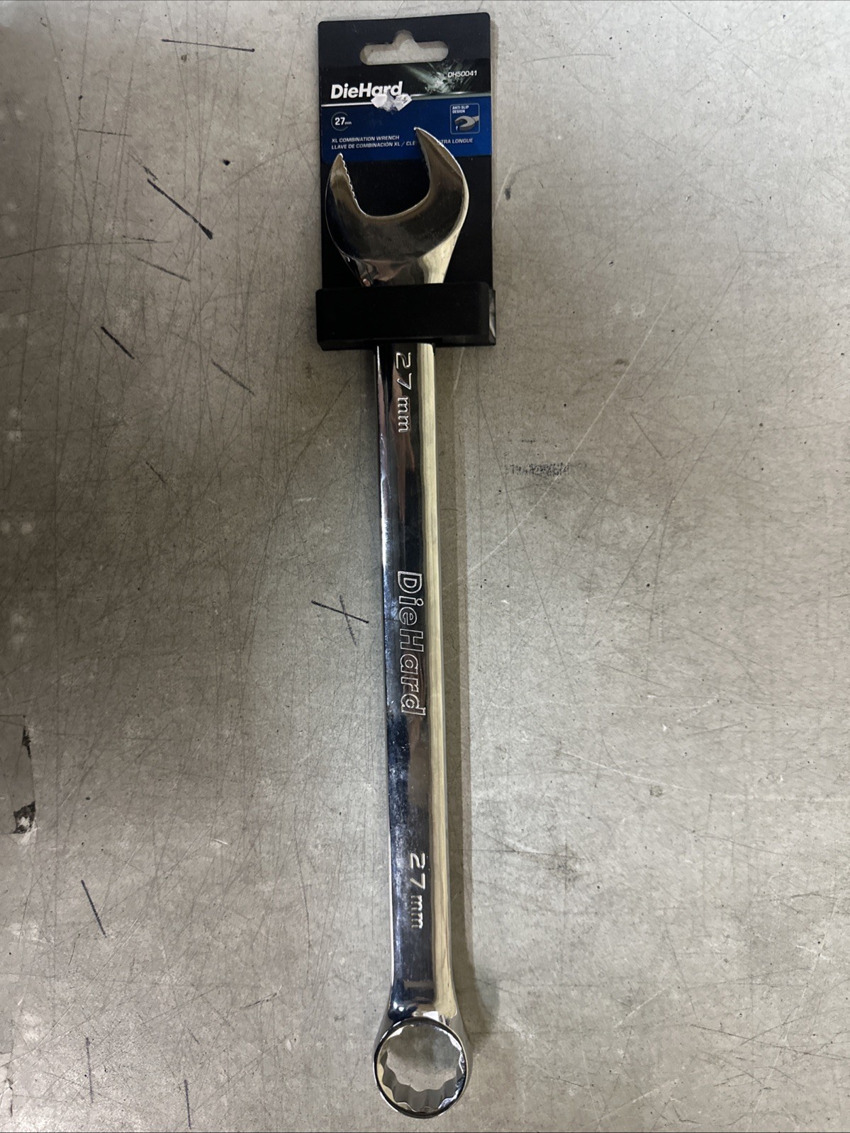 NEW DieHard XL Combination Wrench 27mm PN: DH50041