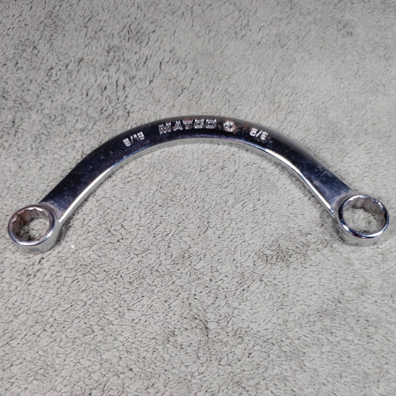 Matco Tools Half Moon Wrench 5/8″ x 9/16″ 12 Point RHM1820 Chrome USA Made Tool