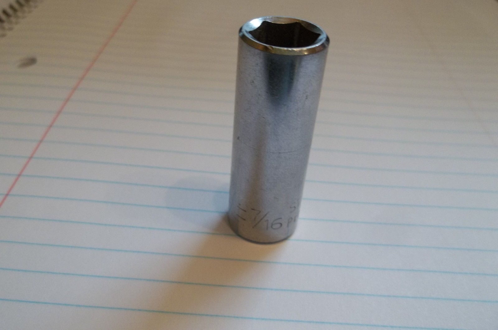 Stanley Professional USA Made 7/16” Socket (3/8” Drive) 6 Point Clean SAE