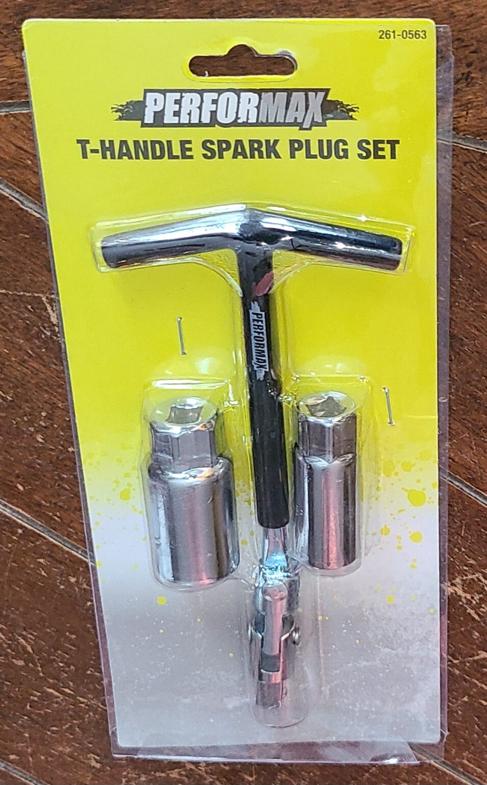 Performax Chrome Plated T-Handle Spark Plug Set w/Swivel Action – Item #261-0563