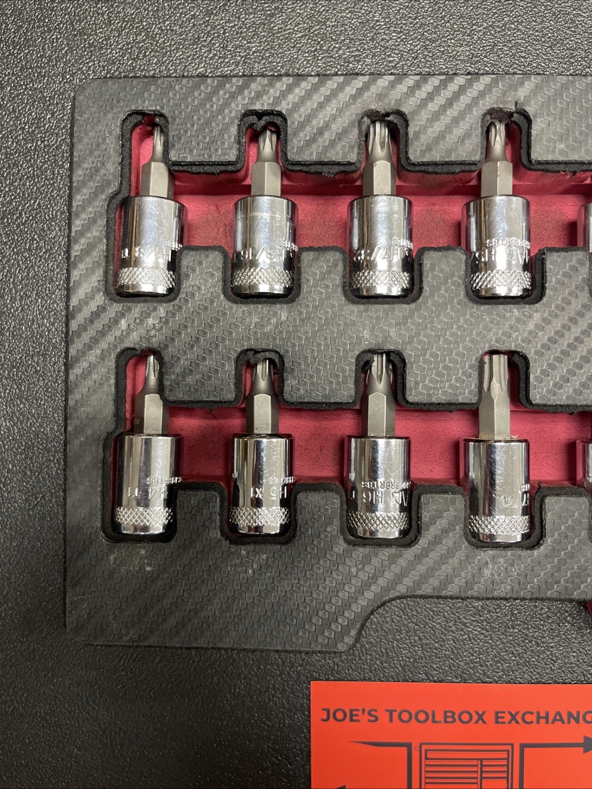 Mac Tools SXH14RBRT 3/8″ Drive SAE and Metric Advanced Hex Driver Set 14pc