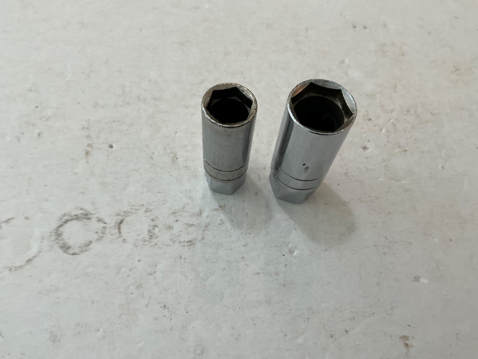 S-K 2 pc 3/8″ drive 5/8” & 13/16” spark plug socket set made in USA