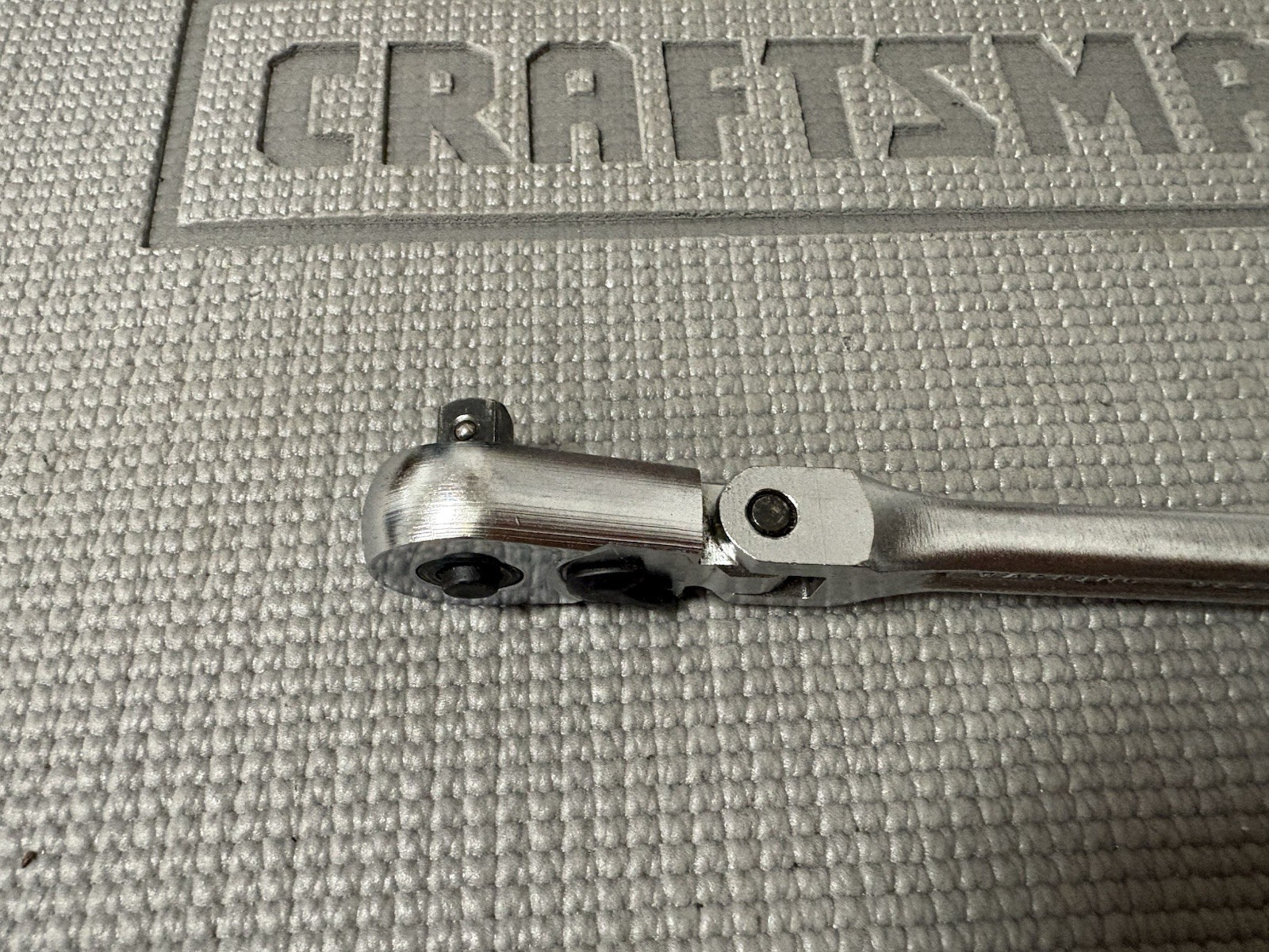 Sears Craftsman 3/8″ Flex Head Quick Release Ratchet 44815 VVP USA *READ*