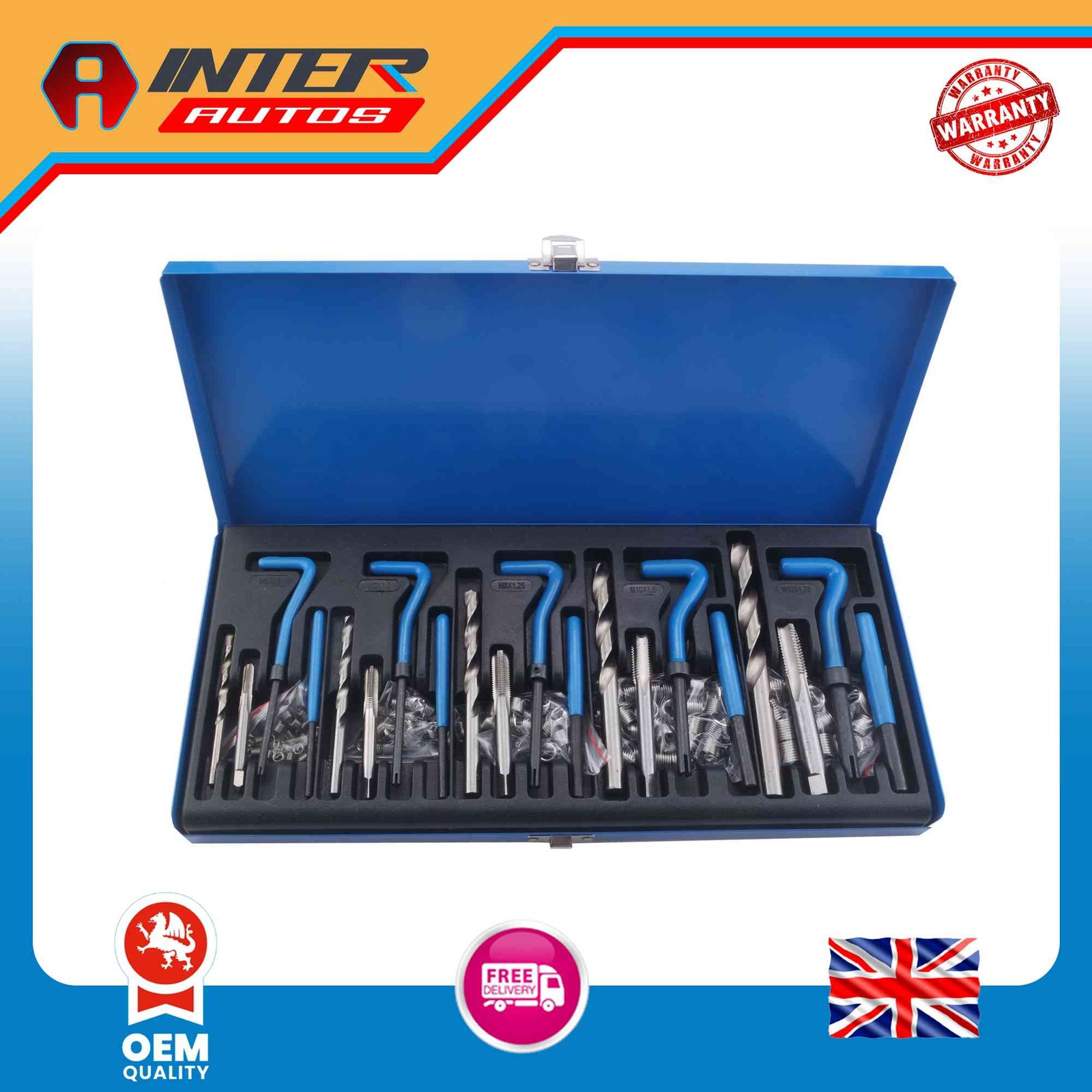 Blue Spot Tools 131 PCE Thread Repair Kit