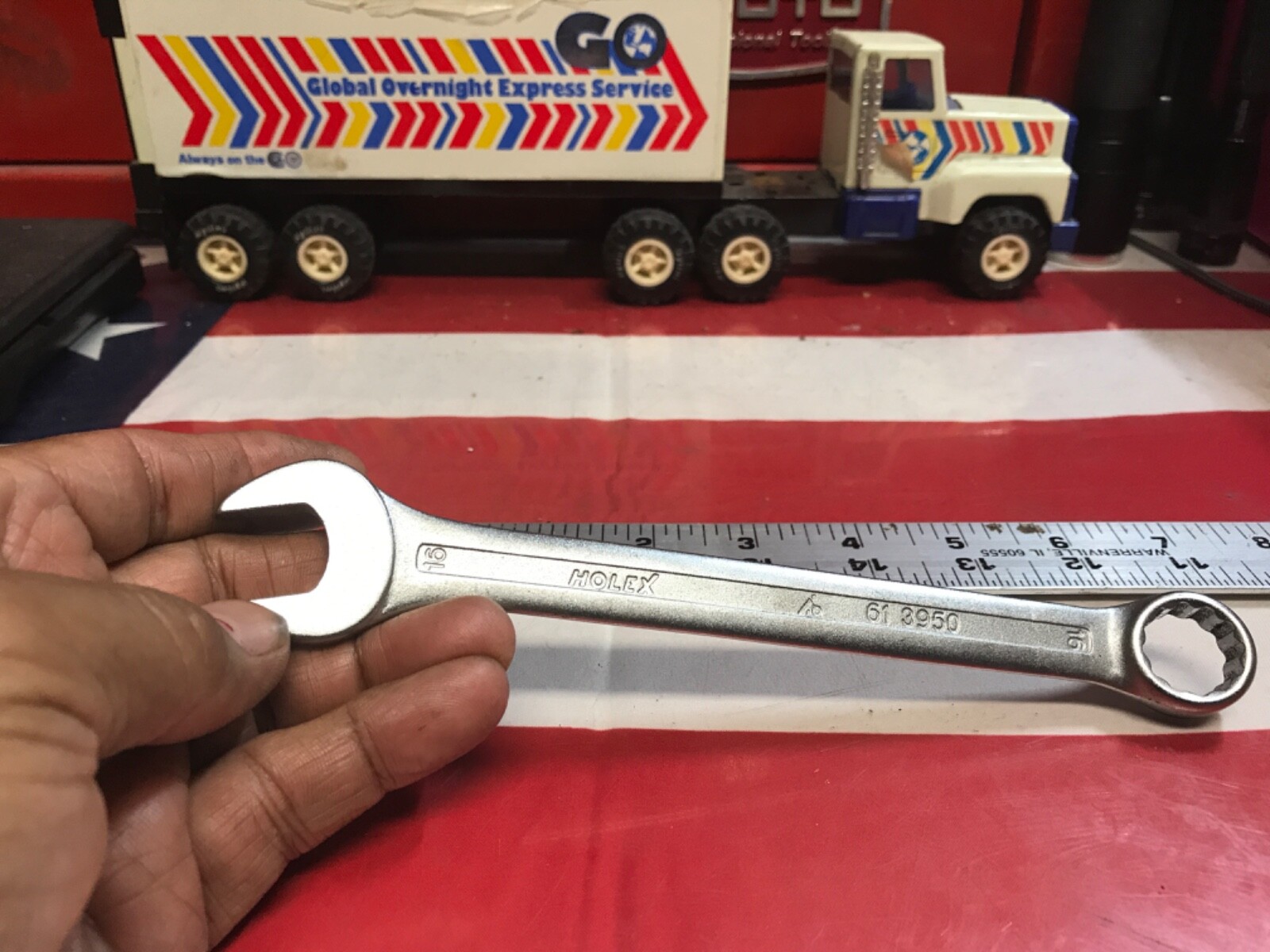 Holed tools wrench 16mm DIN3113A 3333