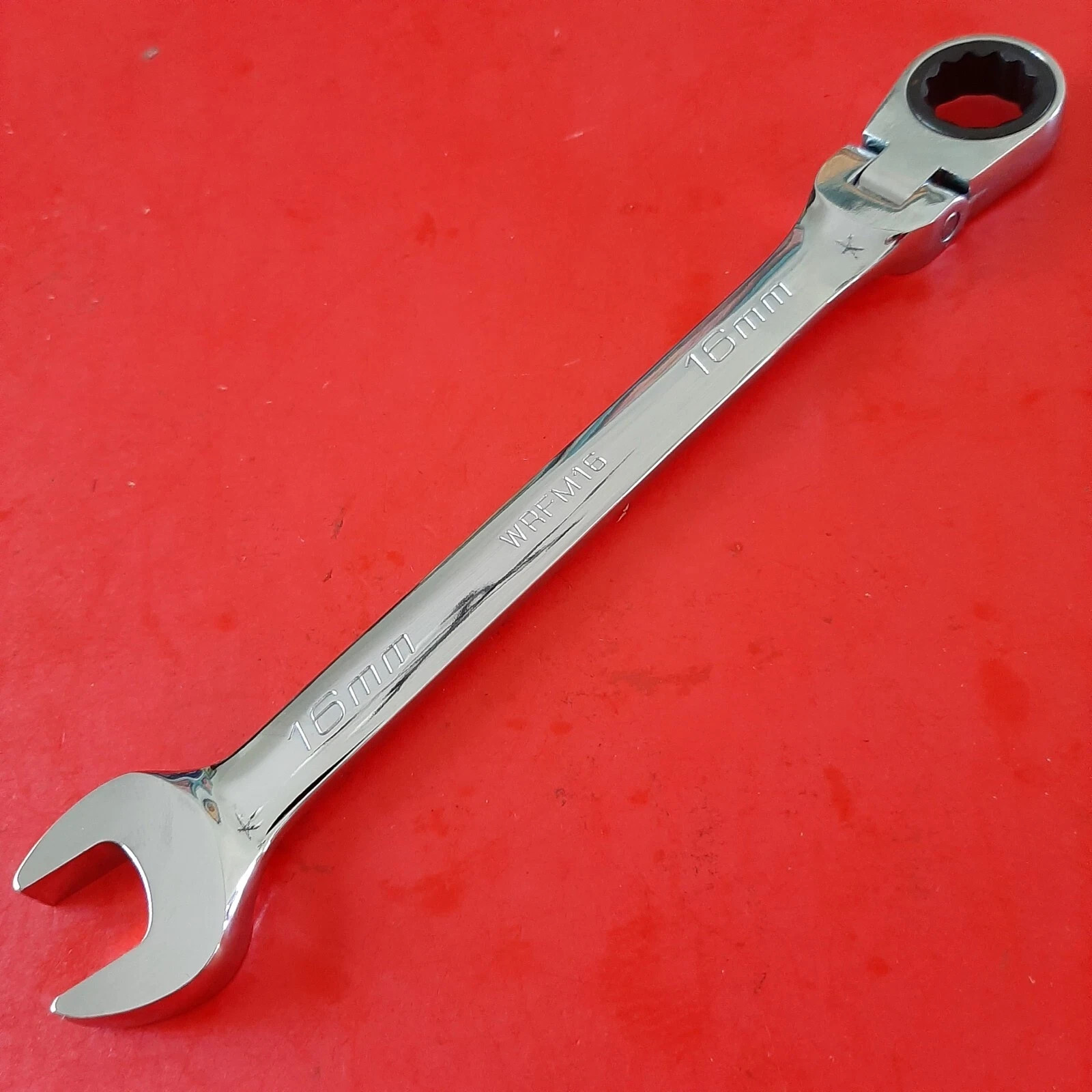 NEW ICON PROFESSIONAL 16MM FLEX HEAD RATCHETING WRENCH WRFM16 RATCHET 12PT POINT