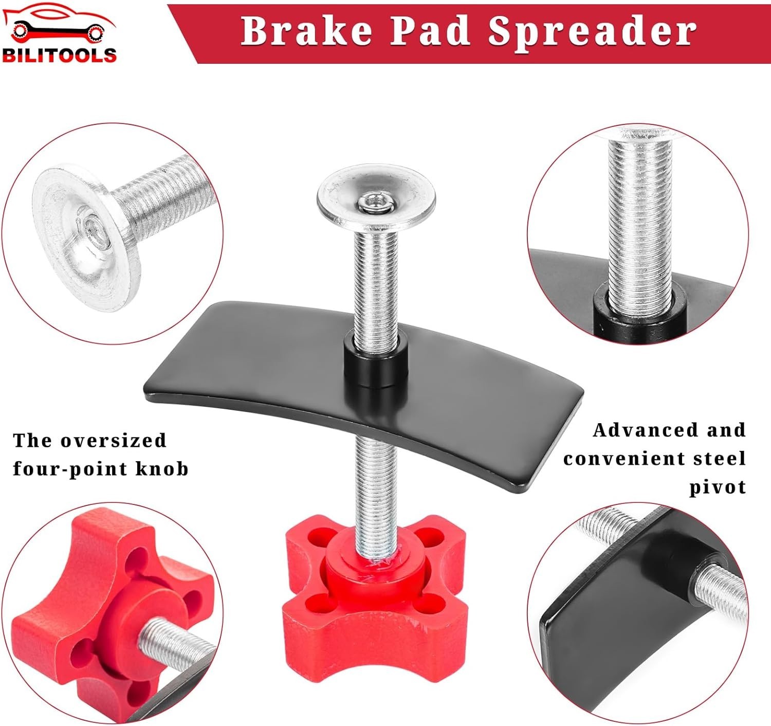 Durable Alloy Steel Brake Tool with Brake Pad Spreader for Reliable Performance
