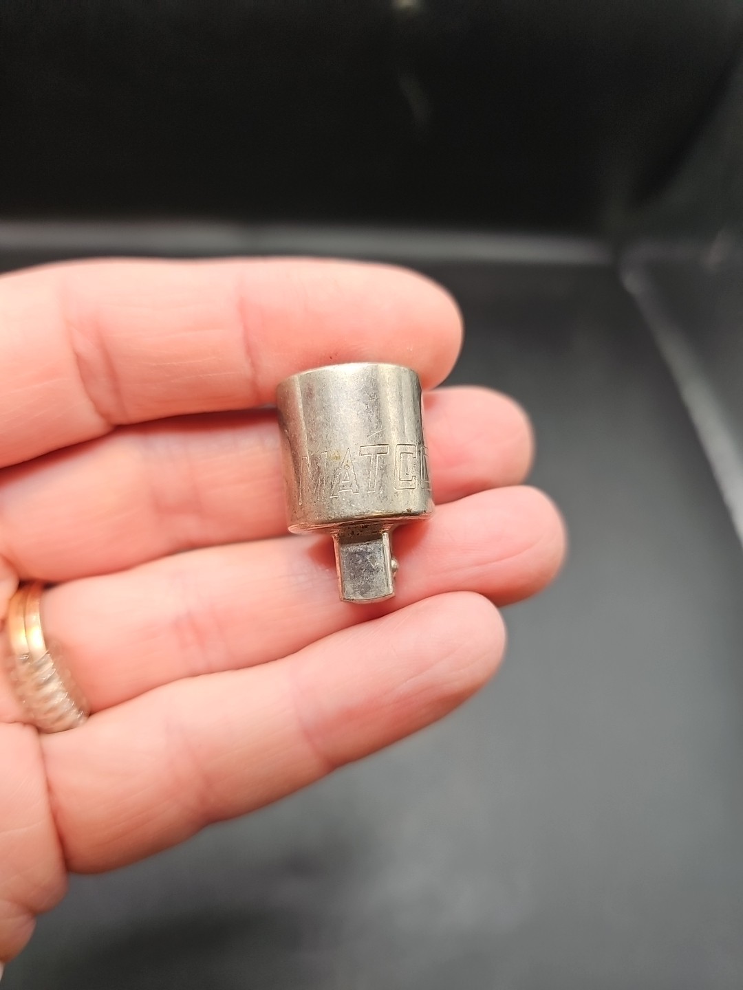 #av622 MATCO TOOLS 3/8″ to 1/4″ REDUCER / ADAPTER CHROME B128A
