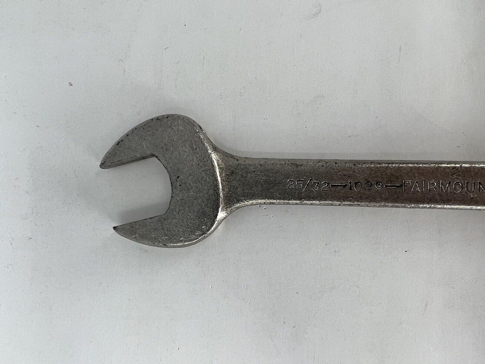 Vintage Fairmount Tools 1029 11/16″ & 25/32” Open End Wrench Made in USA