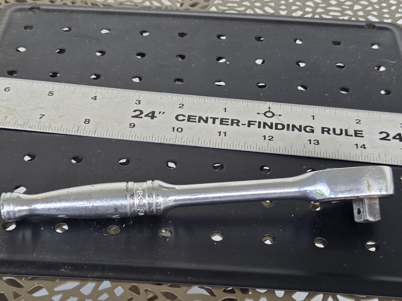 Snap On Tools Vintage F71G Ferret 3/8” Drive Standard Ratchet USA