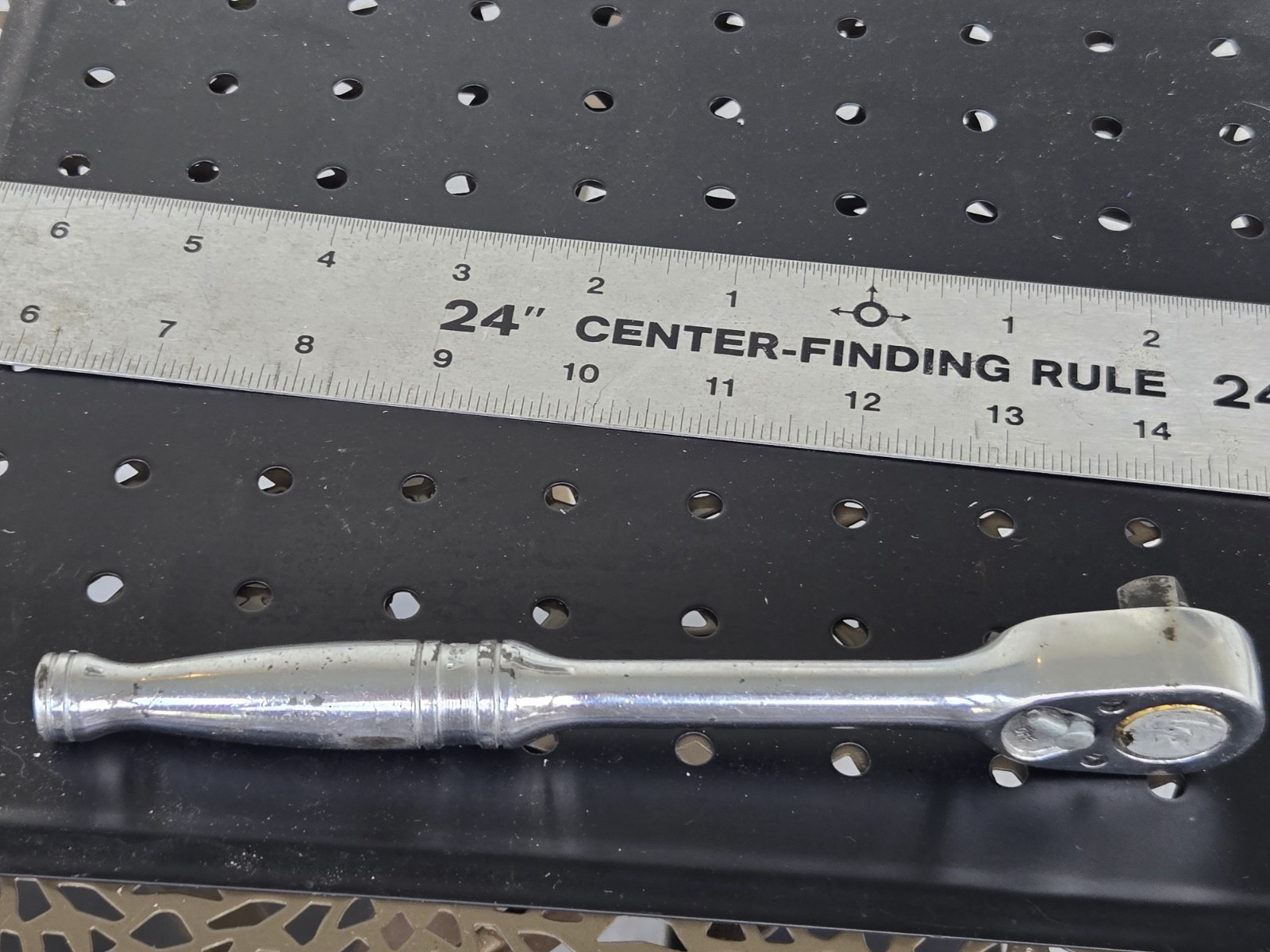 Snap On Tools Vintage F71G Ferret 3/8” Drive Standard Ratchet USA