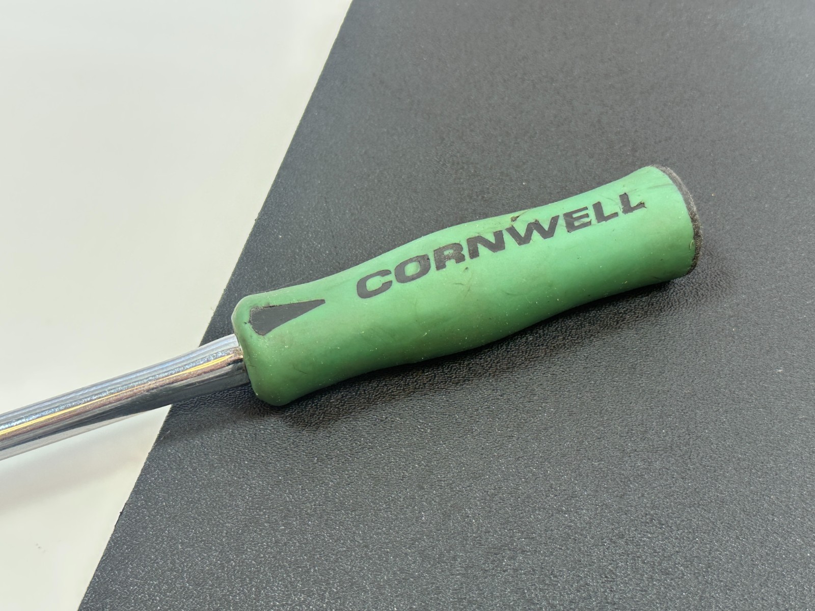 🇺🇸 Cornwell Tools USA JRF36HAB 3/8″ Drive GREEN Soft Grip FLEX HEAD Ratchet