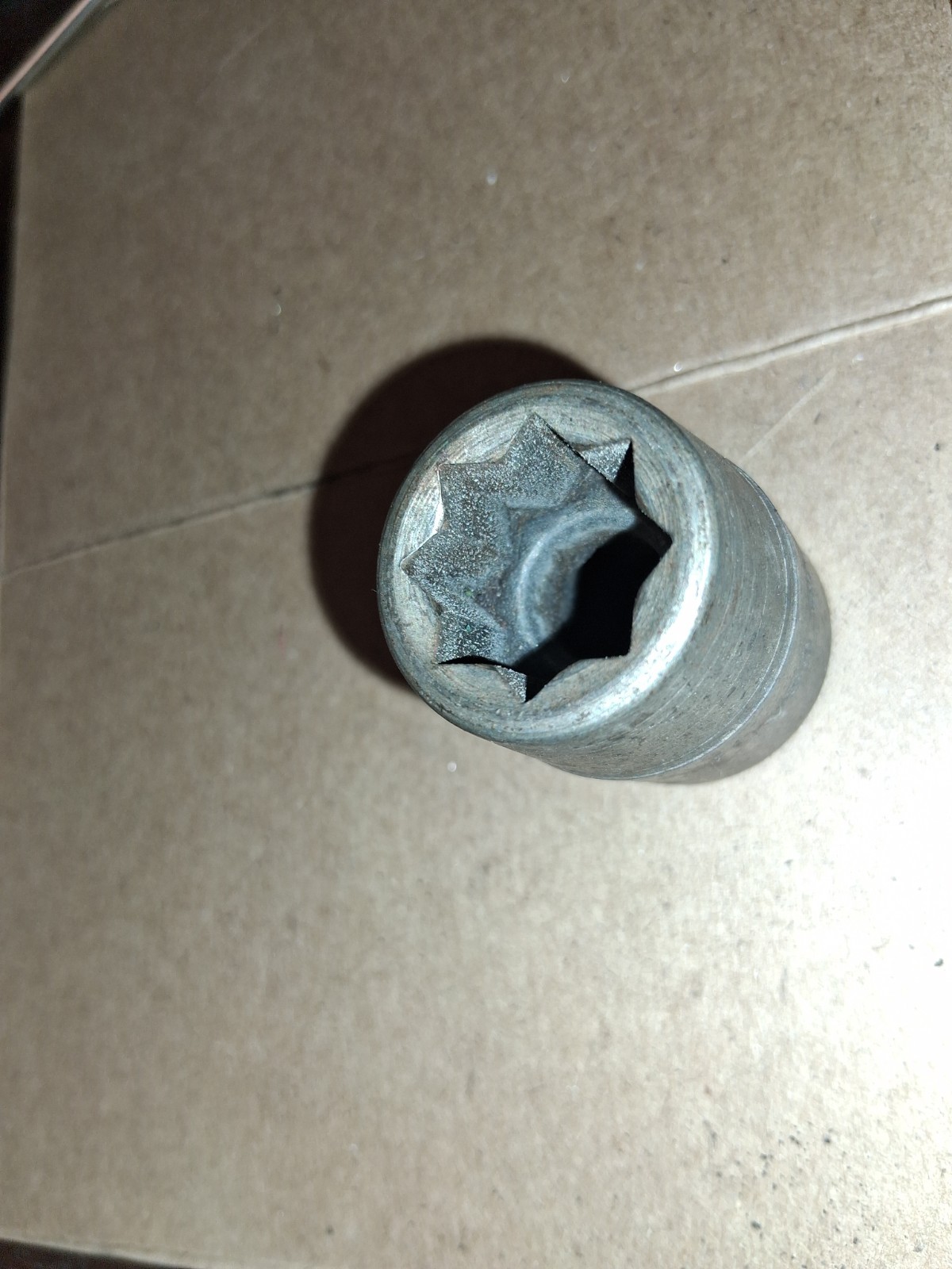 Vintage Snap On P418 9/16” Double Square impact Socket 1/2” Drive USA