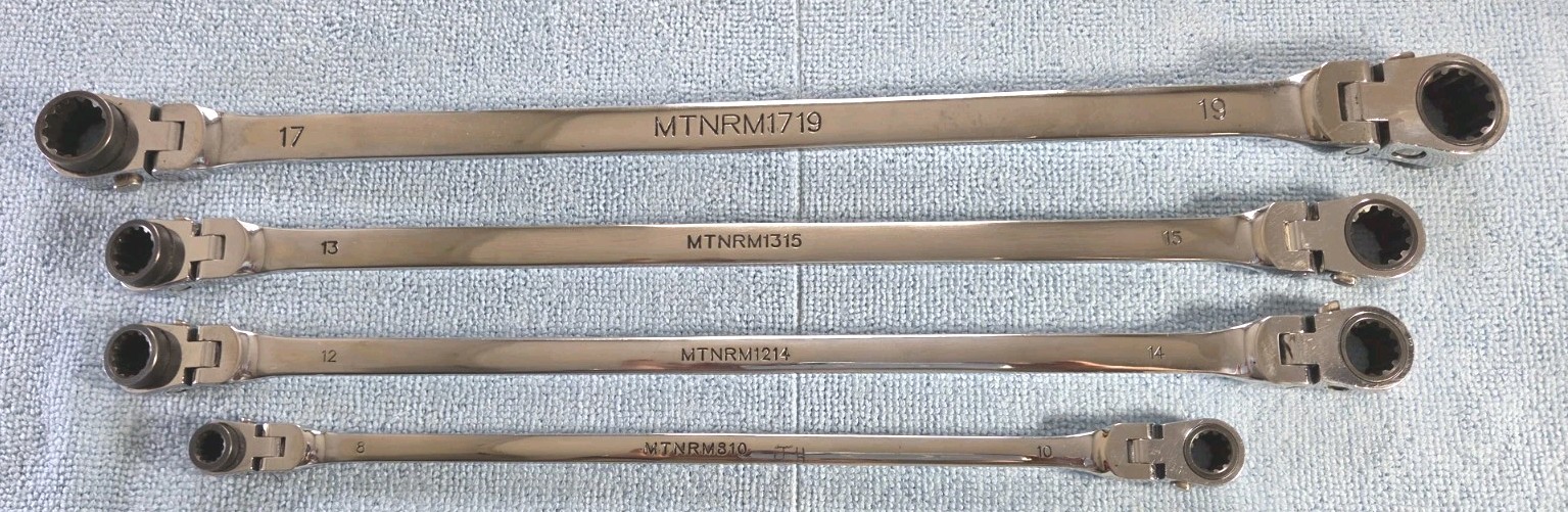 Mountain Double Box End Long Racheting Wrenches