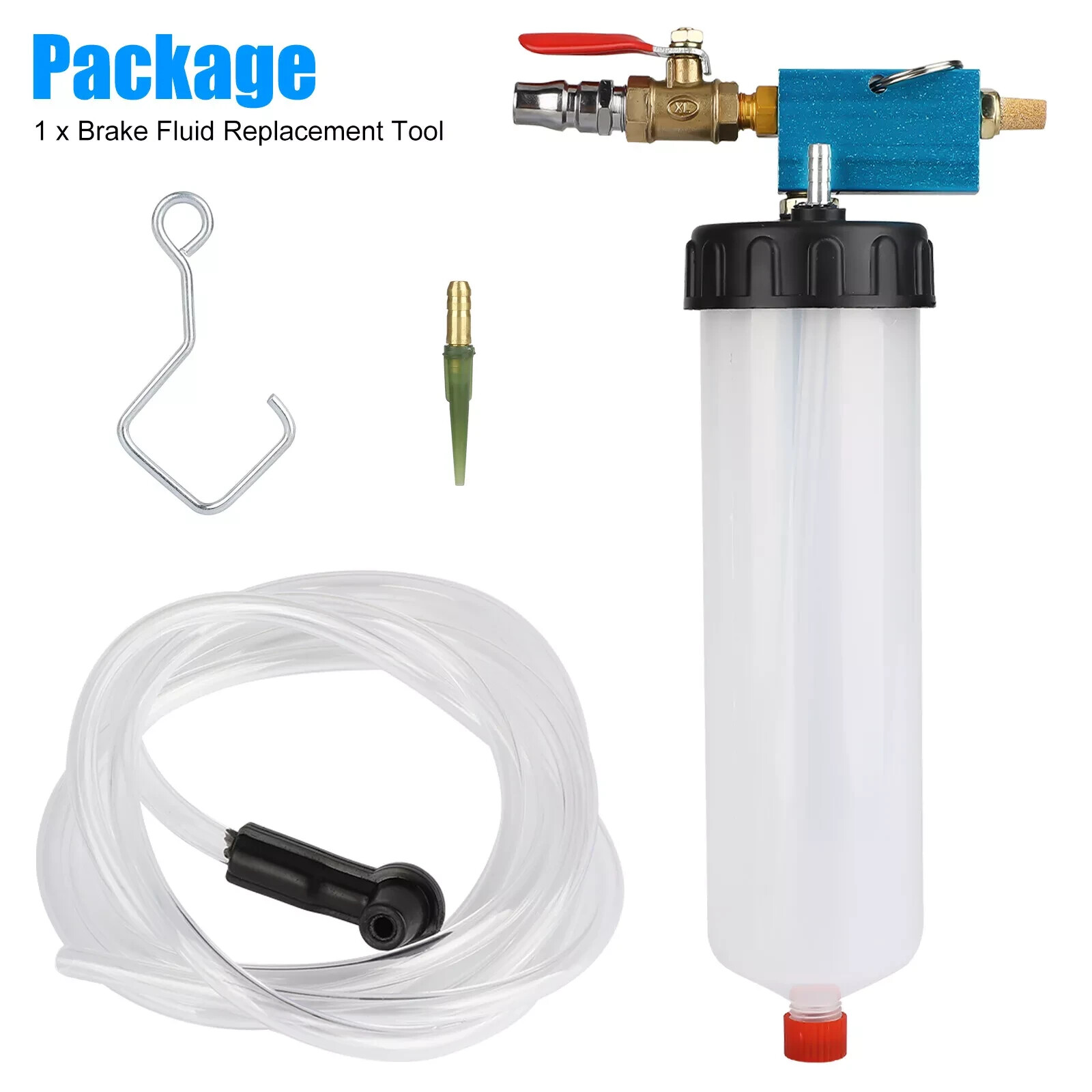 Car Vehicle Vacuum Brake Bleeder Tank Fluid Oil Change Pump Equipment Tool Kit