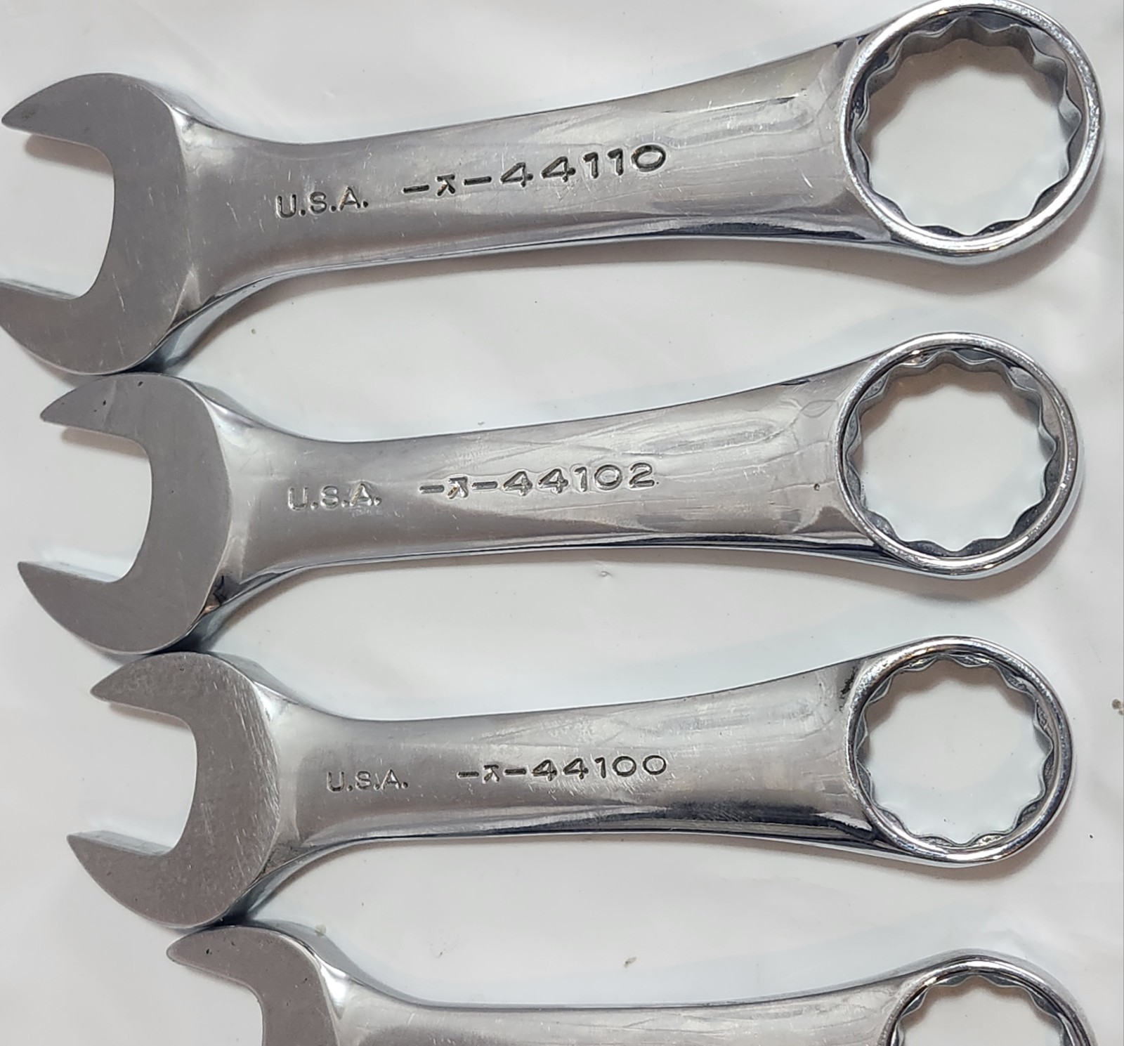 Craftsman 11-Piece SAE Stubby Combination -K- Series Wrench Set Polished Finish