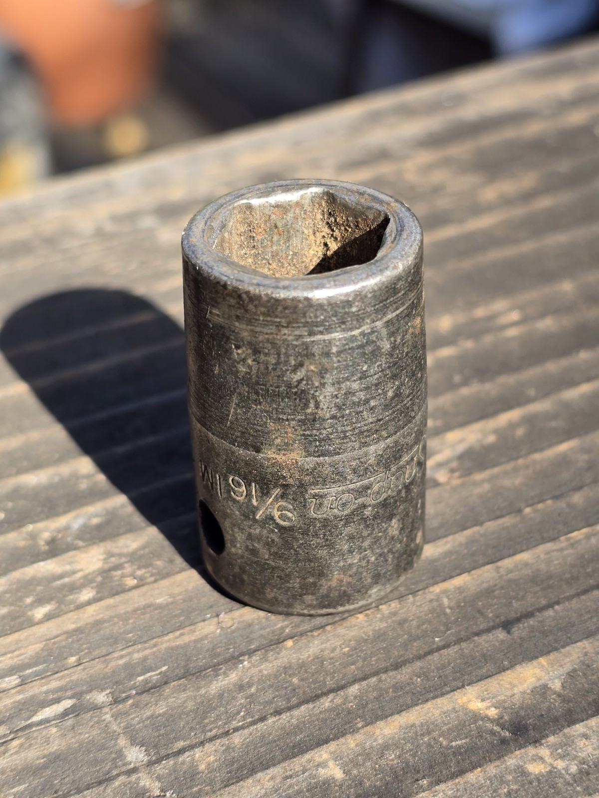 Vintage Snap-on IM-180 1/2″ Drive 9/16″ Impact Socket 1943