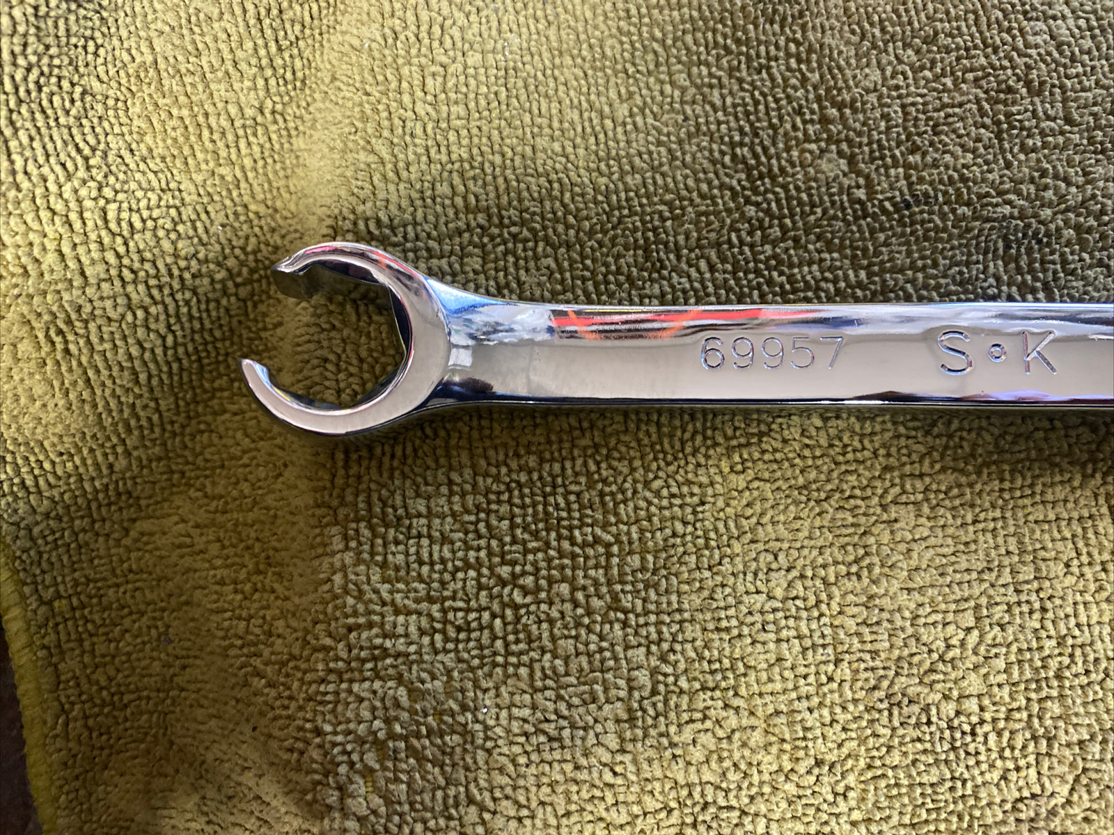 SK Tools, 3/4″ x 1″ Flare Nut Double end Line Wrench 6 PT. Part #69957 – USA
