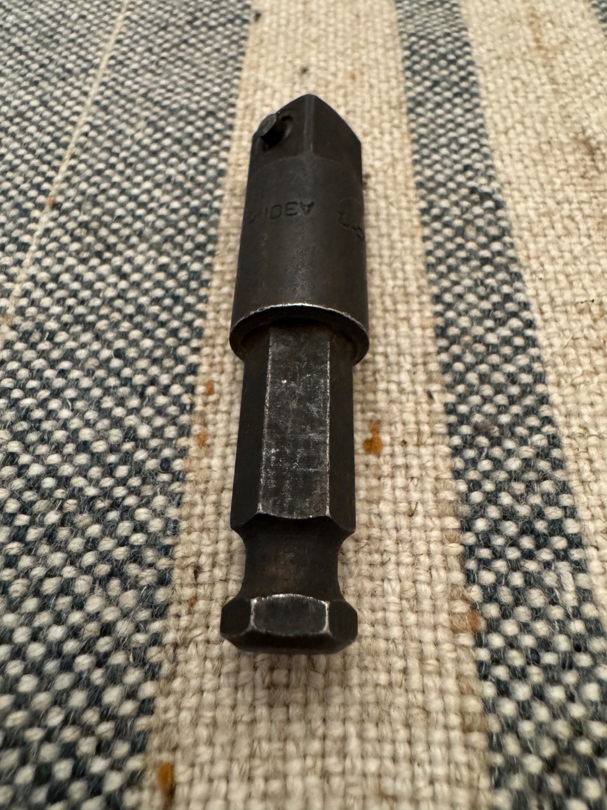 Snap-On A3011A 7/16” Hex 1/2” Drive Locking Pin Power Adapter USA