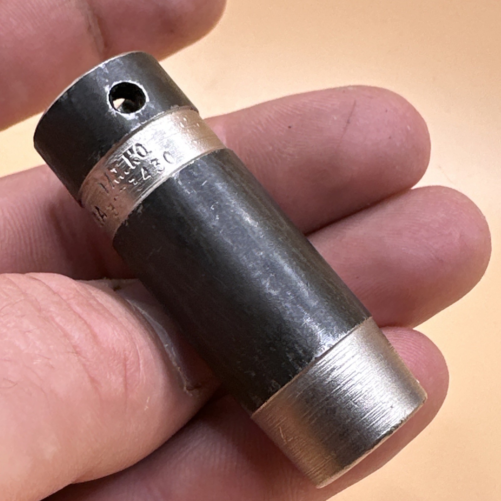 Vintage Snap On 11mm 6 Point Deep Impact Socket 3/8” Drive SIMFM11