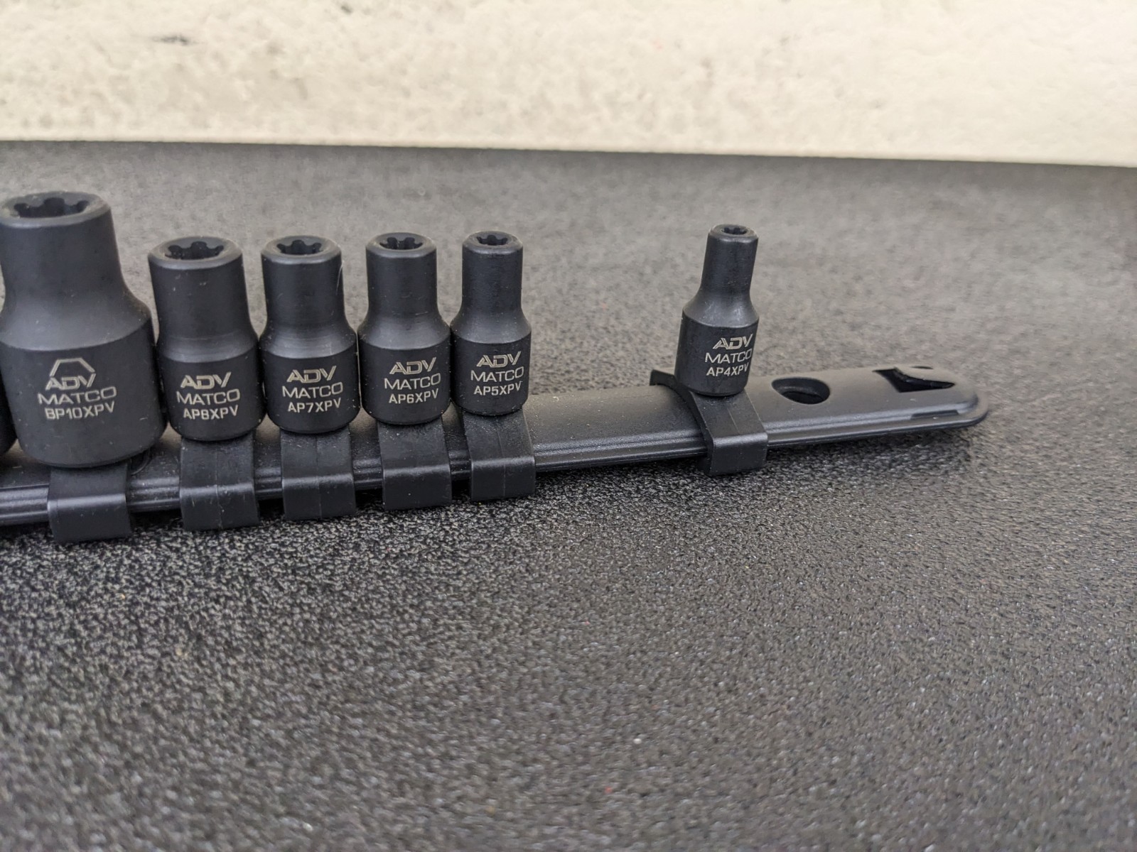 #bp125 Matco Tools NEW SABCP13XPV Inverted Star (Torx) Plus Impact Socket Set