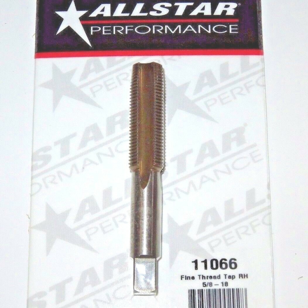 Allstar Tungsten Steel Tap 5/8″ -18 RH Hand Fine Thread Titanium Coated